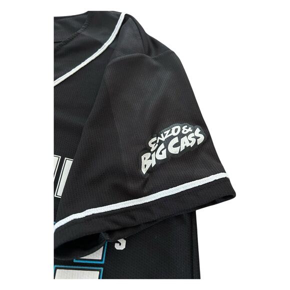WWE ENZO &BIG CASS Rare Authentic Wrestling Jersey Black Size Small - Picture 6 of 8